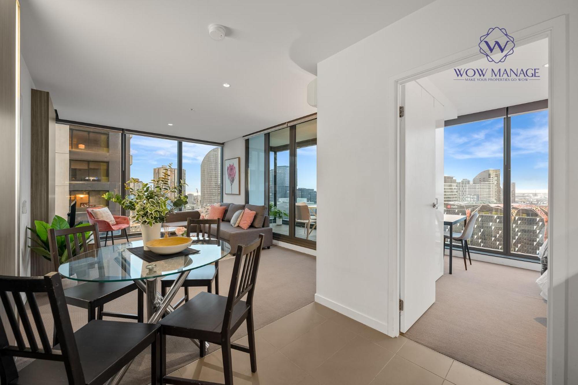Wow Apartment On Spencer Melbourne Exteriör bild