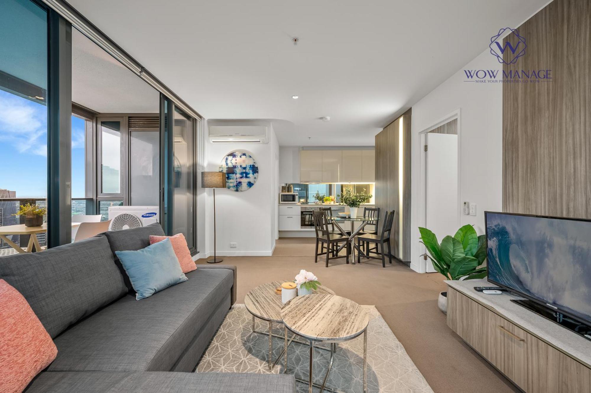 Wow Apartment On Spencer Melbourne Exteriör bild