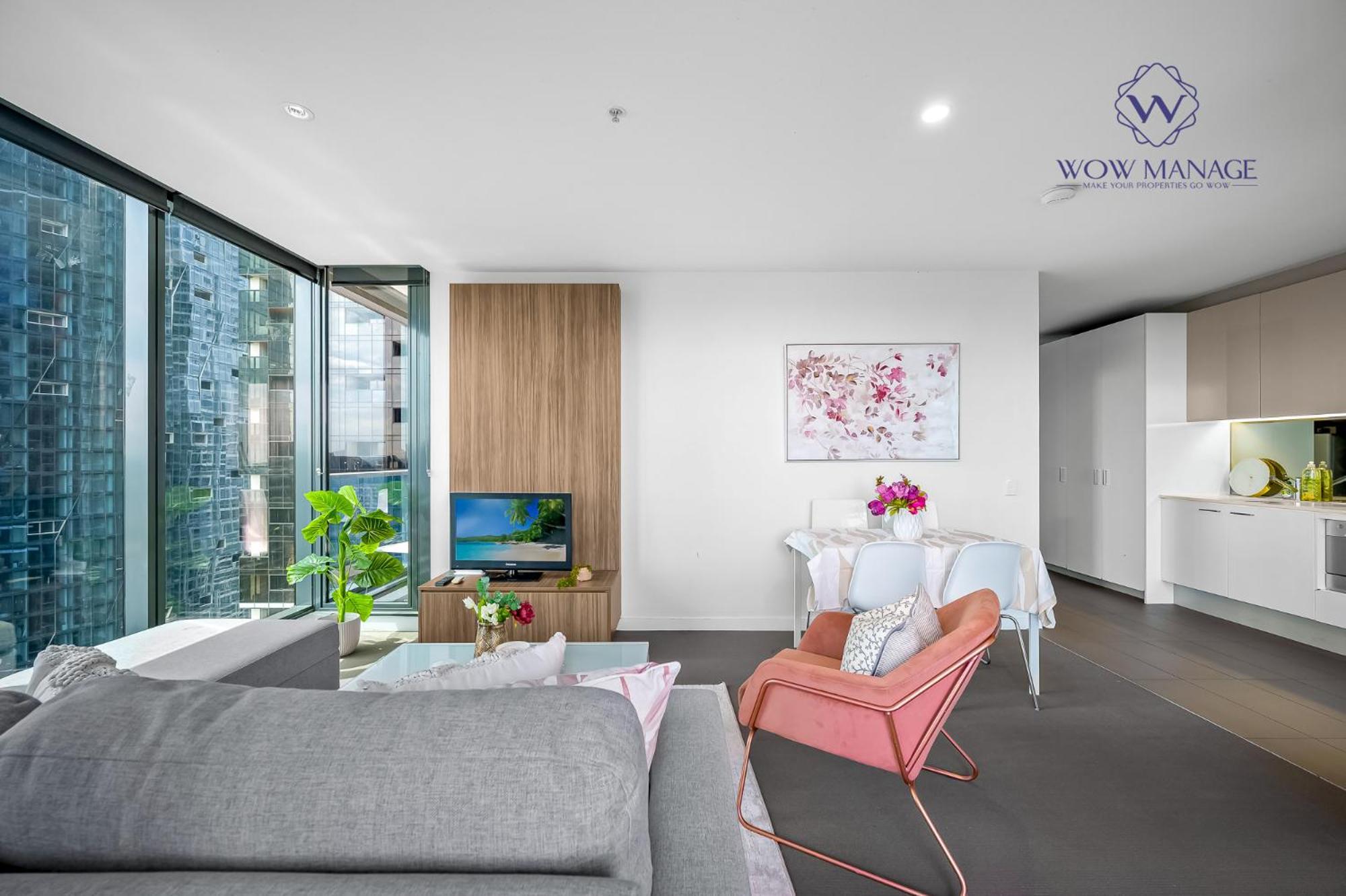 Wow Apartment On Spencer Melbourne Exteriör bild